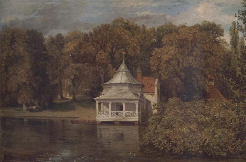 John Constable The Quarters'behind Alresford Hall oil painting image